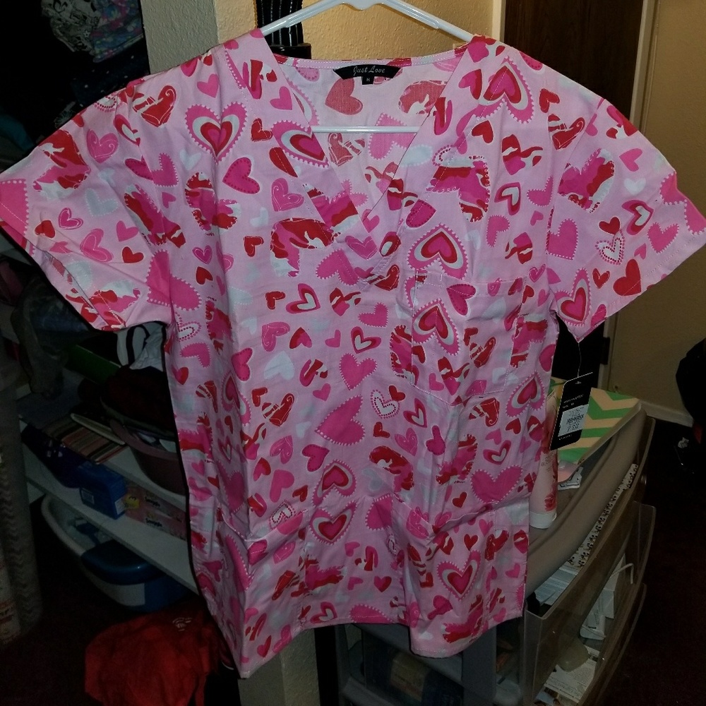 Brand new scrub top